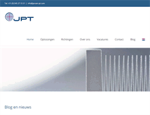 Tablet Screenshot of jansen-pt.com